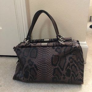 Etienne Aigner Snakeskin Satchel